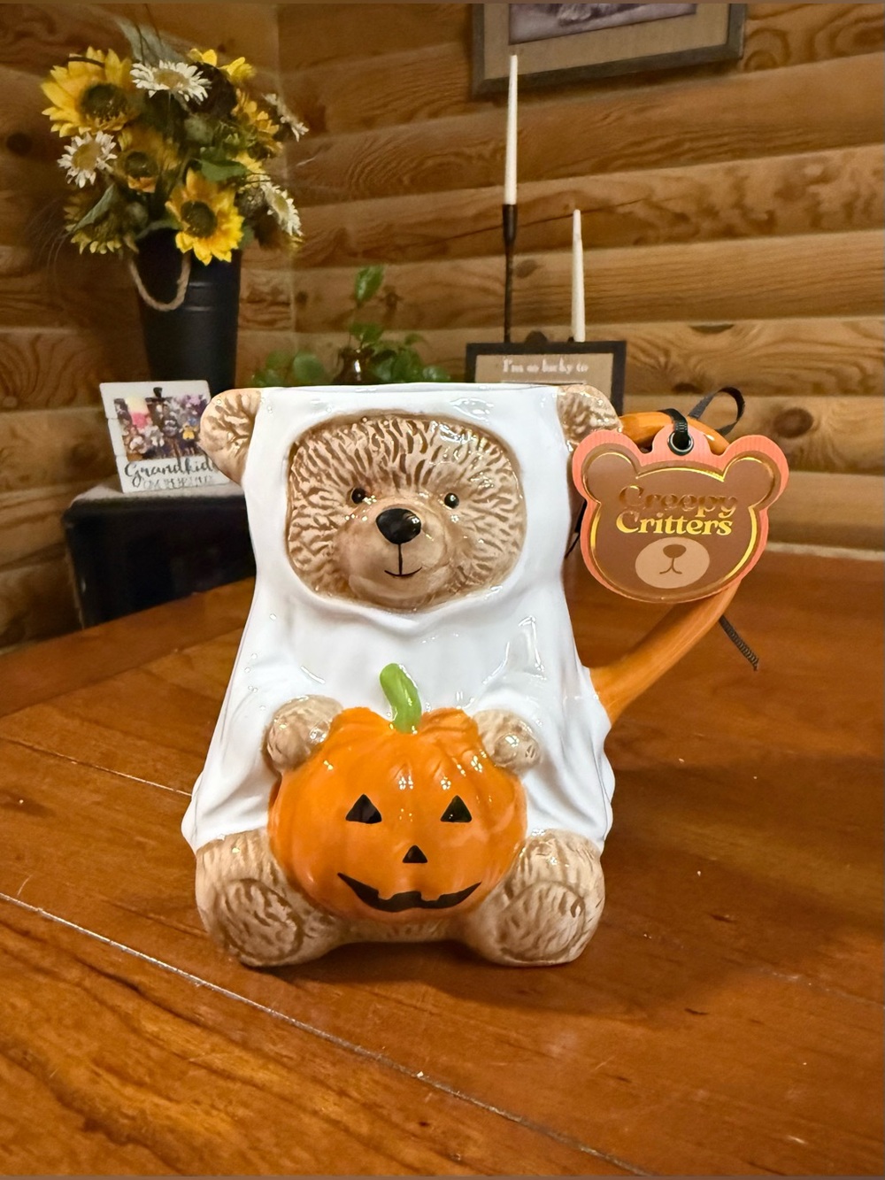 GHOST BEAR Halloween Mug